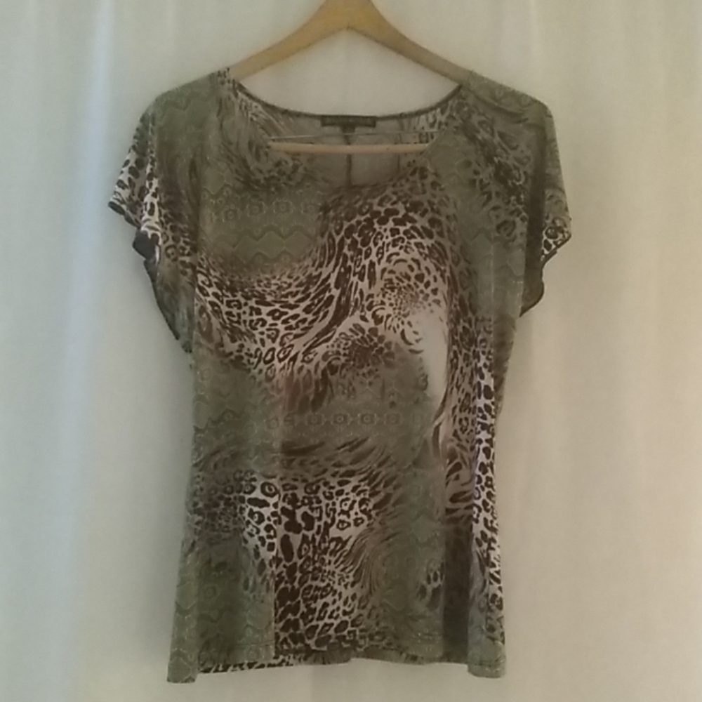Suzie in the city multicolored blouse size L